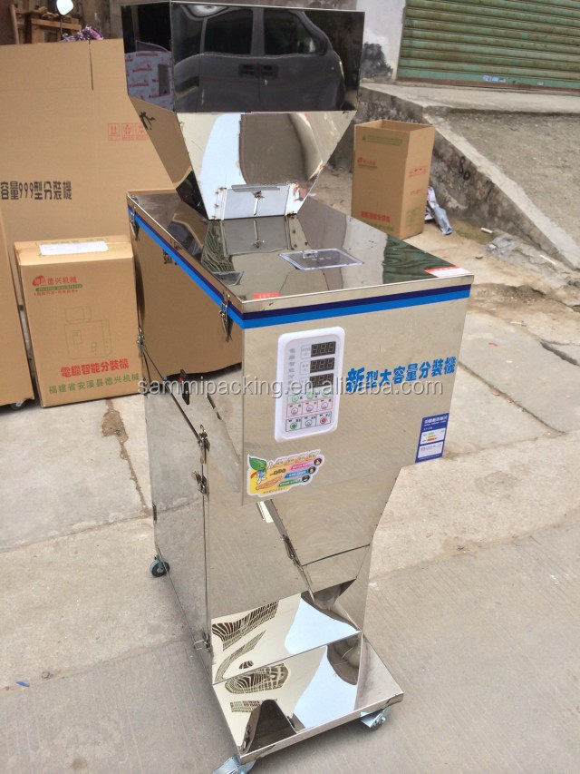 Volumetric Tea Weighing and Filling Machine